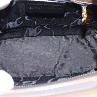 Salvatore Ferragamo Wanda Handbag Patent Leather