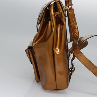 Gucci Vintage Bamboo Backpack Patent