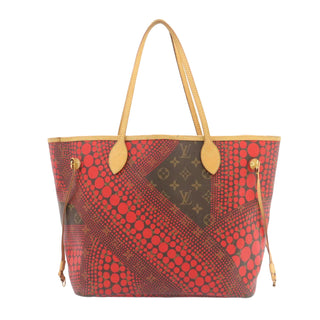 Louis Vuitton Neverfull Tote Limited Edition Kusama Waves Monogram Canvas