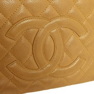 Chanel Petite Shopping Tote Quilted Caviar