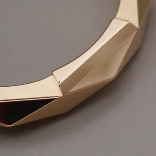 Gucci Link to Love Studded Ring 18K Yellow Gold