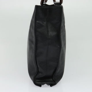 Chanel Vintage Wooden Ring Tote Caviar