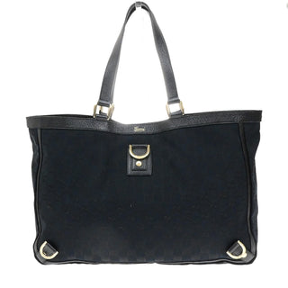 Gucci Abbey D-Ring Tote GG Canvas with Leather
