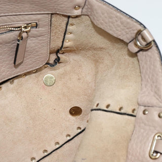 Valentino Garavani Rockstud Tote Pebbled Leather