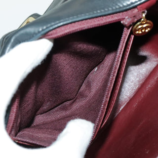 Chanel Vintage CC Pushlock Flap Bag Quilted Lambskin