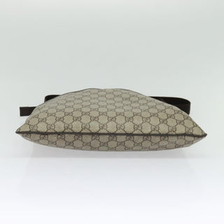 Gucci Zip Top Messenger Bag GG Coated Canvas