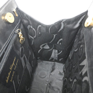 Salvatore Ferragamo Convertible Vara Bow Tote Leather