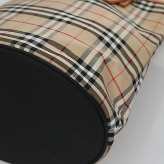 Burberry Nova Check Tote canvas check pattern