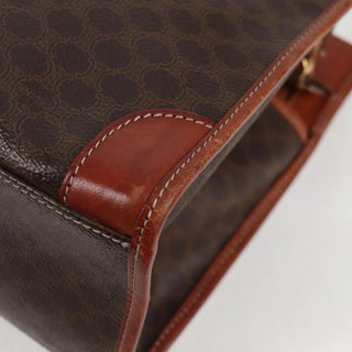 Celine Vintage Macadam Shoulder Bag Leather