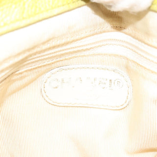 Chanel Vintage Front Pocket Shoulder Bag Quilted Caviar