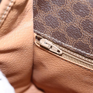 Celine Vintage Macadam Shoulder Bag Canvas