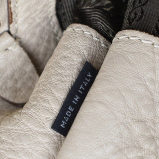 Prada Twin Shopping Tote Vitello Daino