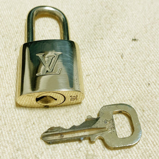 Louis Vuitton Cadenas Bag Charm Gold-plated