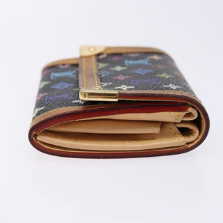 Louis Vuitton Porte-Monnaie Plat Coin Purse Monogram Multicolor
