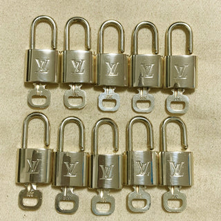 Louis Vuitton Cadenas Bag Charm Gold-plated