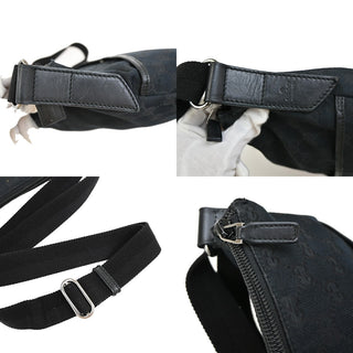 Gucci Zip Messenger Bag GG Denim
