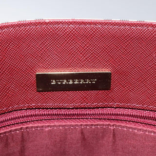 Burberry Nova Check Tote Canvas and Leather