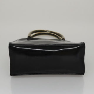Salvatore Ferragamo Gancini Wristlet Clutch Leather
