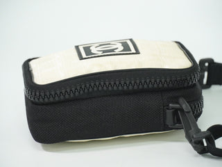Chanel Sport Line Crossbody Bag Coated Canvas