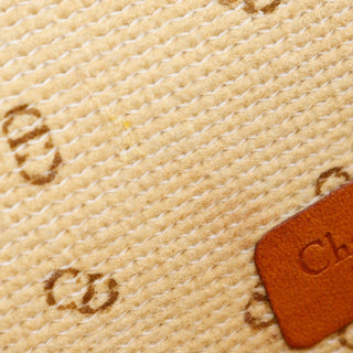 Christian Dior CD logo novelty pouch PVC