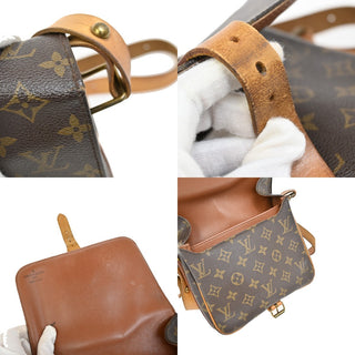 Louis Vuitton Cartouchiere Handbag Monogram Canvas