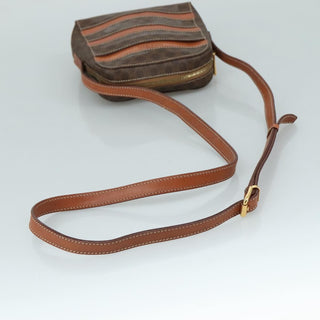 Celine Macadam Shoulder Bag Leather