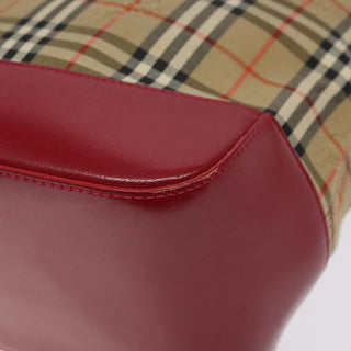 Burberry Nova Check Tote canvas check pattern