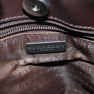 Burberry Nova Check Tote canvas check pattern