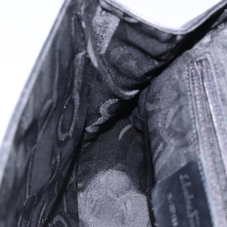 Salvatore Ferragamo Gancini Shoulder Bag Leather