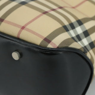 Burberry Nova Check Tote Canvas and Leather