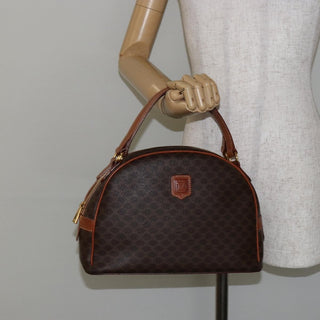 Celine Vintage Macadam Handbag Canvas
