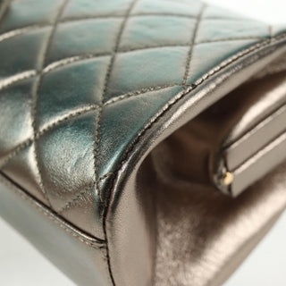 Chanel Vintage Chain Frame Bag Quilted Lambskin