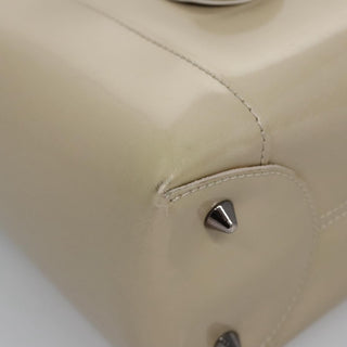 Christian Dior Pearl Lady Dior Bag Patent leather