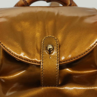 Gucci Vintage Bamboo Backpack Patent