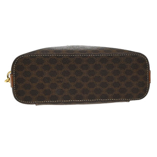 Celine Vintage Macadam Shoulder Bag Canvas
