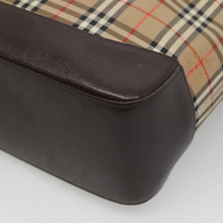 Burberry Nova Check Tote canvas check pattern