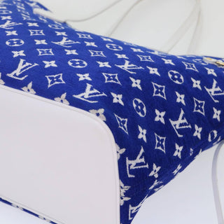 Louis Vuitton Neverfull NM Tote LV Match Monogram Jacquard Velvet