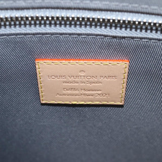 Louis Vuitton Sac Plat Bag Monogram Mirror Coated Canvas