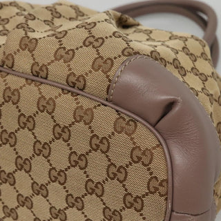 Gucci Sukey Top Handle Satchel GG Canvas with Leather