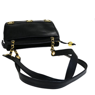 Chanel Triple CC Chain Shoulder Bag Caviar Leather