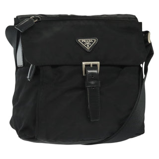 Prada Buckle Messenger Bag Tessuto
