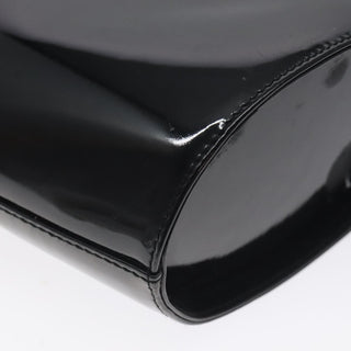 Salvatore Ferragamo Vara Bow Top Handle Bucket Bag Patent Leather