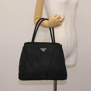 Prada Vintage Zip Tote Tessuto