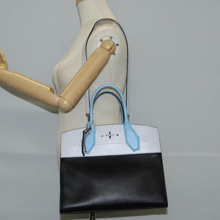 Louis Vuitton City Steamer Handbag Leather