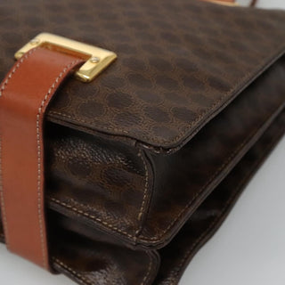 Celine Macadam Shoulder Bag PVC Leather