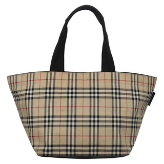 Burberry Nova Check Tote Nylon