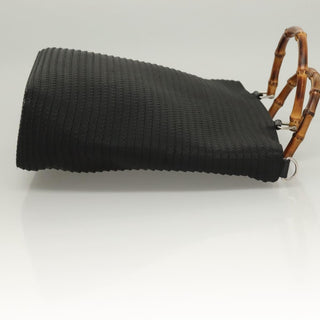 Gucci Vintage Bamboo Handle Bag Nylon
