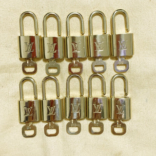Louis Vuitton Cadenas Bag Charm Gold-plated