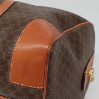 Celine Vintage Duffle Bag Macadam Coated Canvas