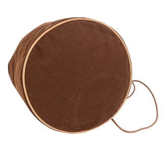 Hermes Polochon Mimile Drawstring Backpal Canvas